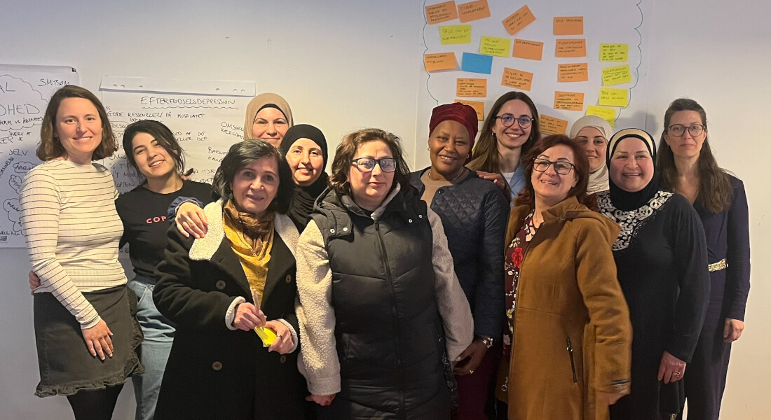 Group picture of the participating women